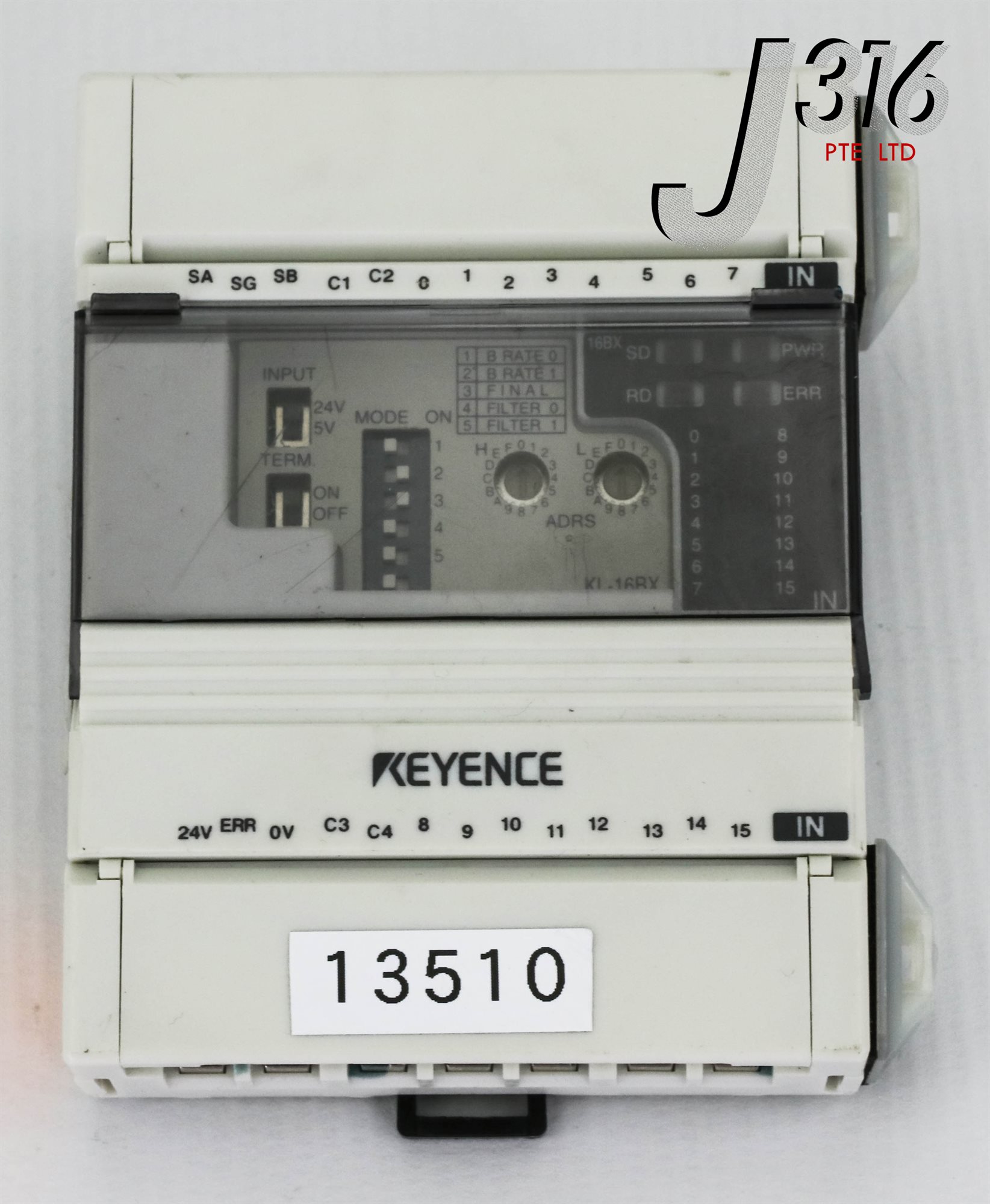 13510 KEYENCE PLC INPUT UNIT KL-16BX | eBay